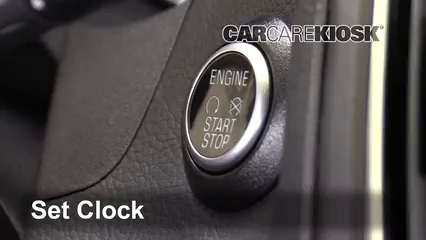2017 Ford Focus RS 2.3L 4 Cyl. Turbo Clock Set Clock